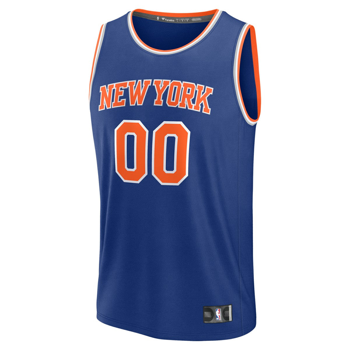 New York Knicks Fast Break Custom Jersey - Icon Edition - Blue sale