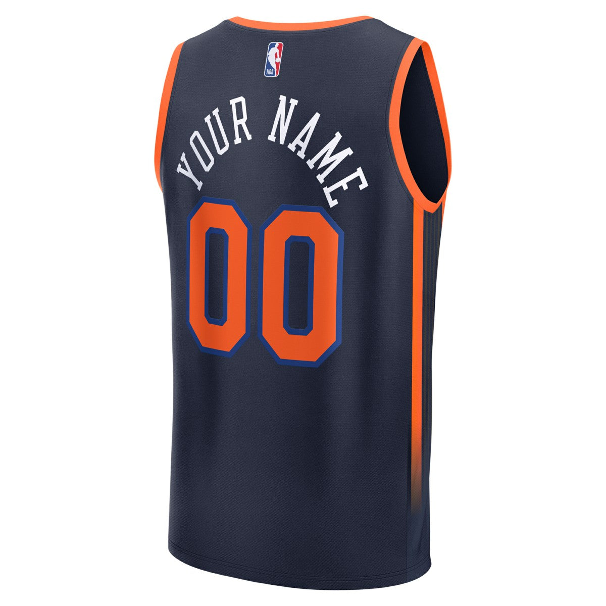 New York Knicks Fast Break Custom Jersey - Statement Edition - Navy cheap