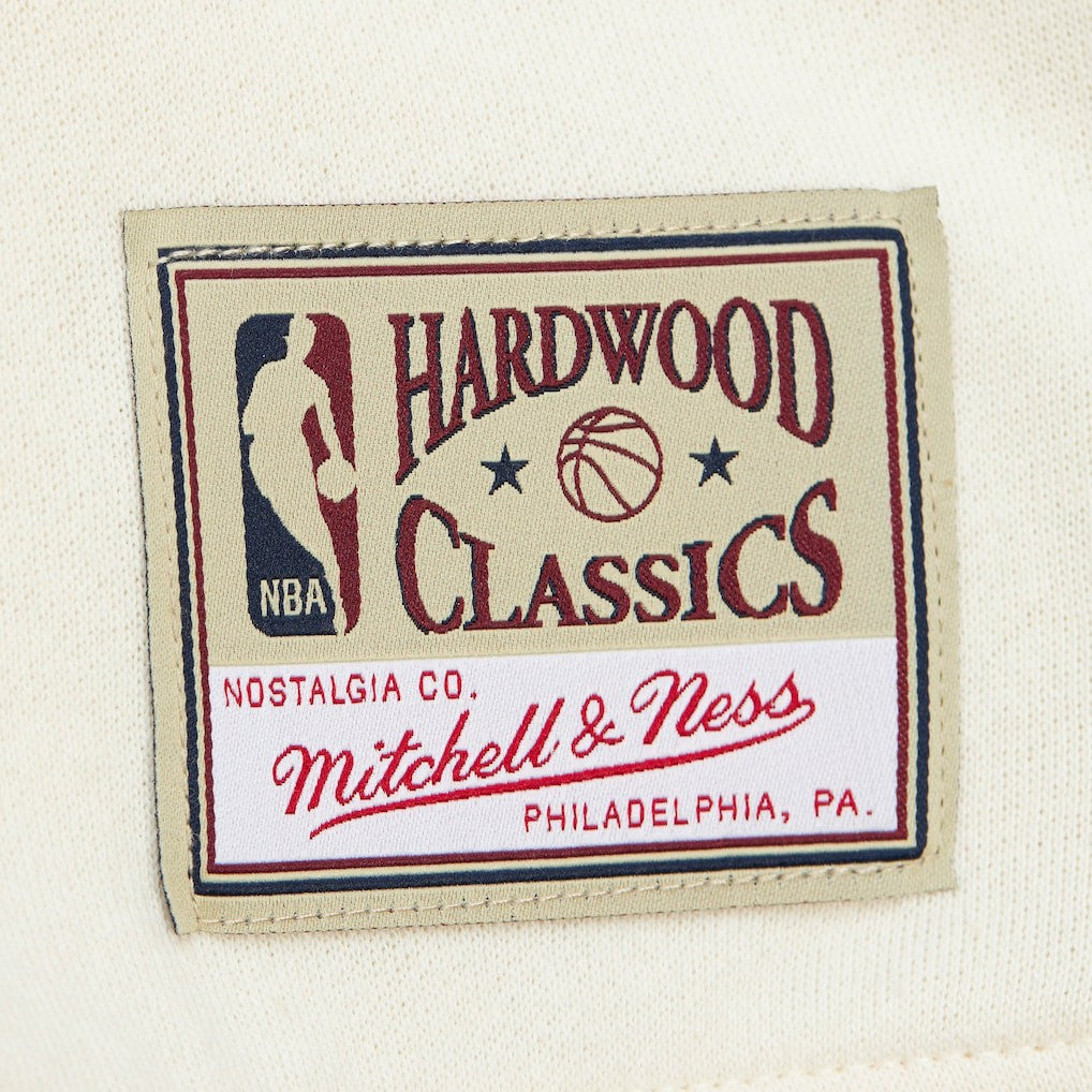 Philadelphia 76ers Women's Hardwood Classics Pullover Sweatshirt - Cream online