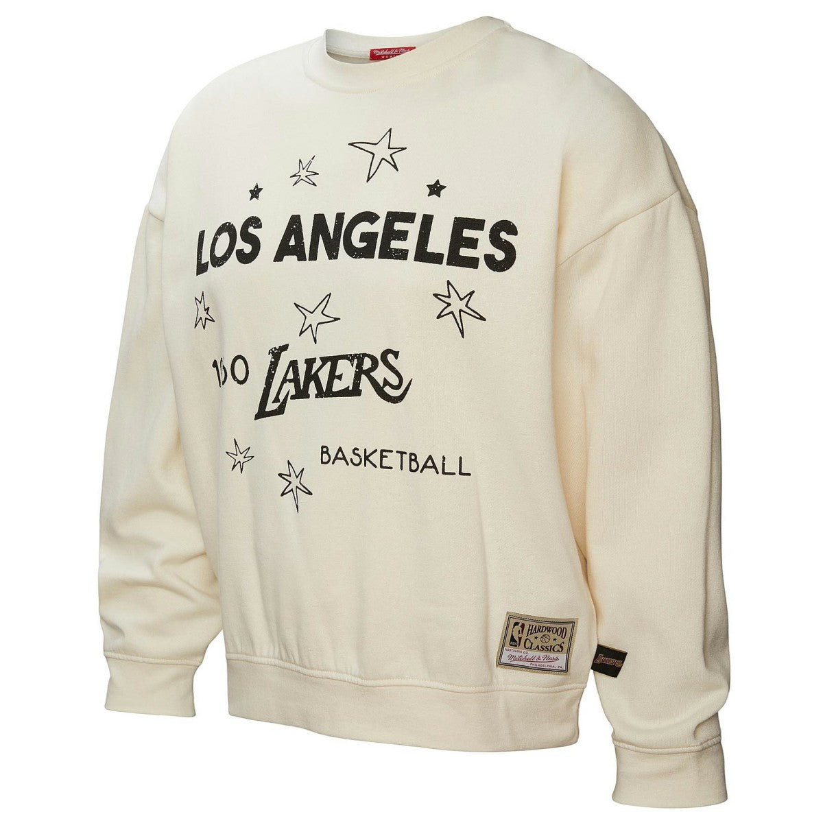 Los Angeles Lakers Women's Hardwood Classics Pullover Sweatshirt - Gold discount
