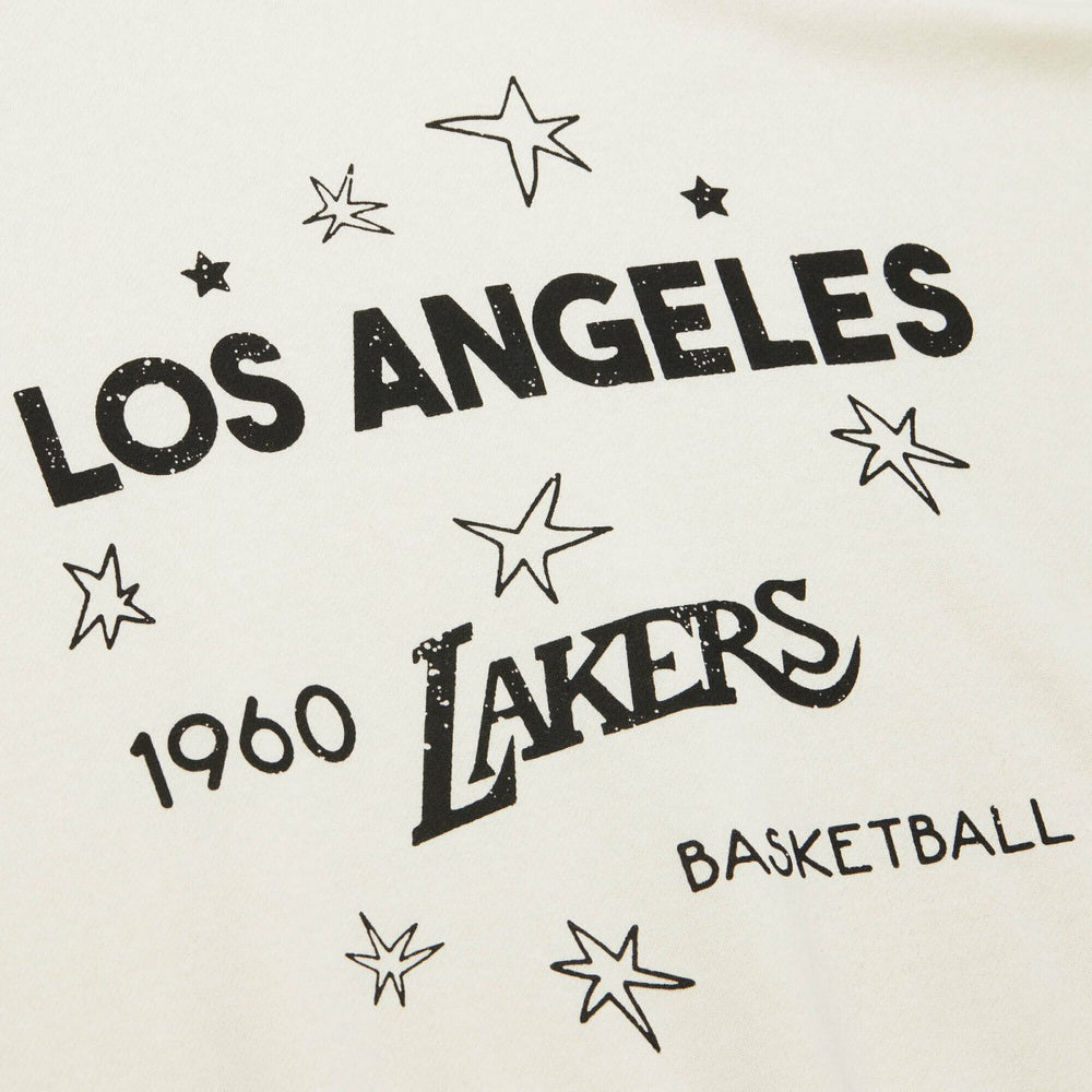 Los Angeles Lakers Women's Hardwood Classics Pullover Sweatshirt - Gold discount