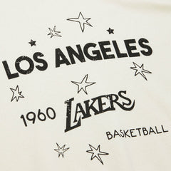 Los Angeles Lakers Women's Hardwood Classics Pullover Sweatshirt - Gold discount