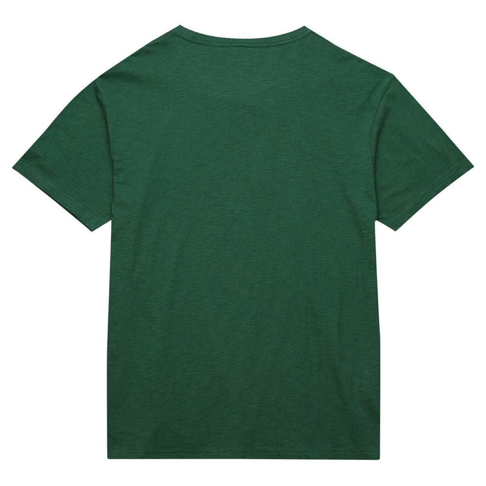 Milwaukee Bucks Hardwood Classics Felt Applique Slub T-Shirt - Green outlet
