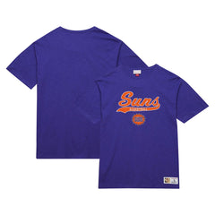 Phoenix Suns Hardwood Classics Felt Applique Slub T-Shirt - Purple outlet
