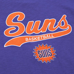 Phoenix Suns Hardwood Classics Felt Applique Slub T-Shirt - Purple outlet
