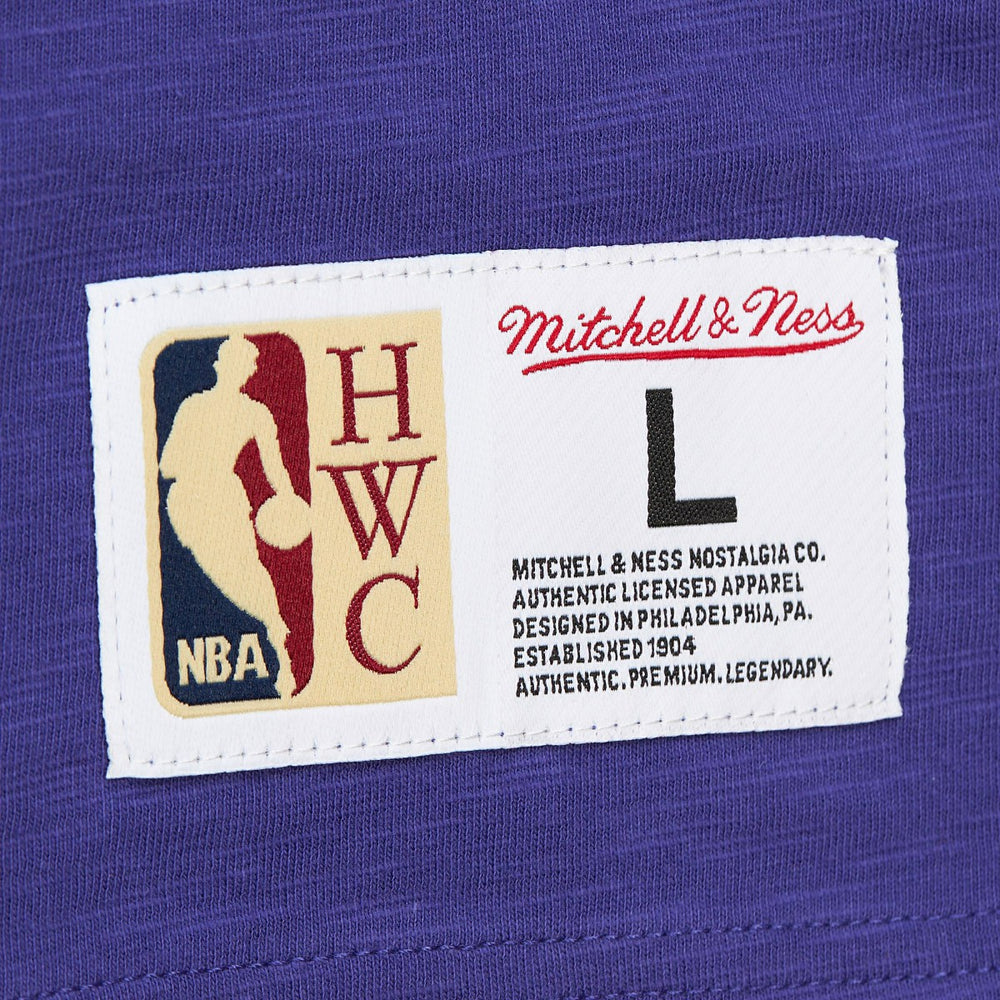 Phoenix Suns Hardwood Classics Felt Applique Slub T-Shirt - Purple outlet