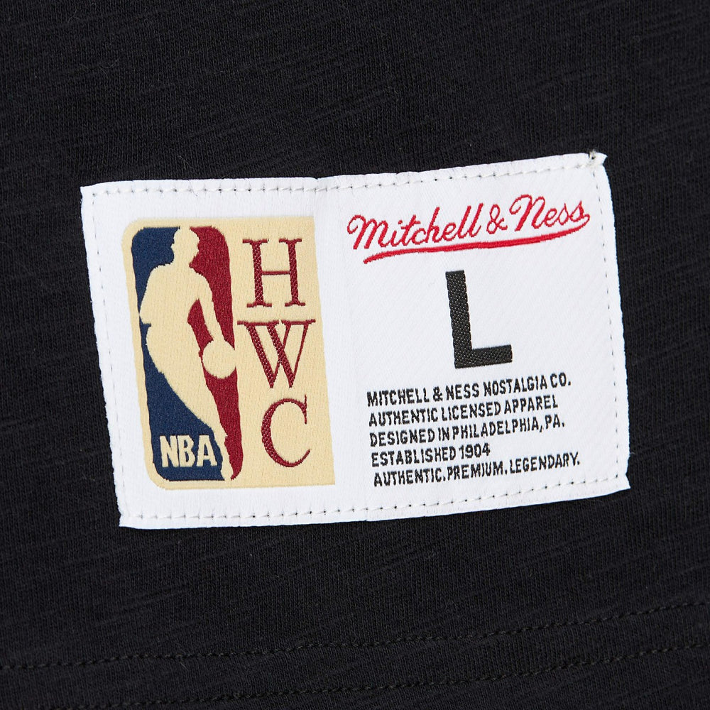 Sacramento Kings Hardwood Classics Felt Applique Slub T-Shirt - Black shop