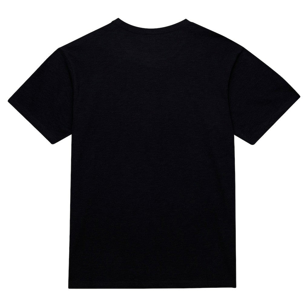 Boston Celtics Hardwood Classics Felt Applique Slub T-Shirt - Black on sale