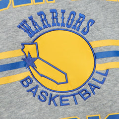 Golden State Warriors Hardwood Classics All Over 4.0 Pullover Sweatshirt sale - Heather Gray sale