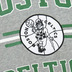 Boston Celtics Hardwood Classics All Over 4.0 Pullover Sweatshirt - Heather Gray on sale