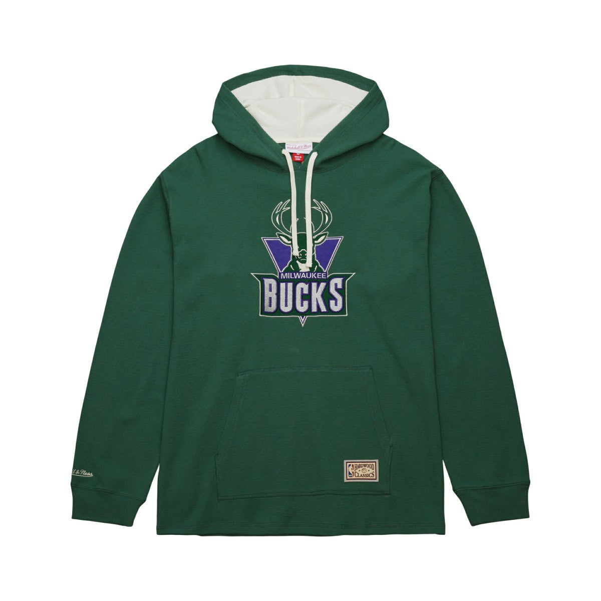 Milwaukee Bucks Hardwood Classics Lightweight Thermal Pullover Hoodie - Green outlet