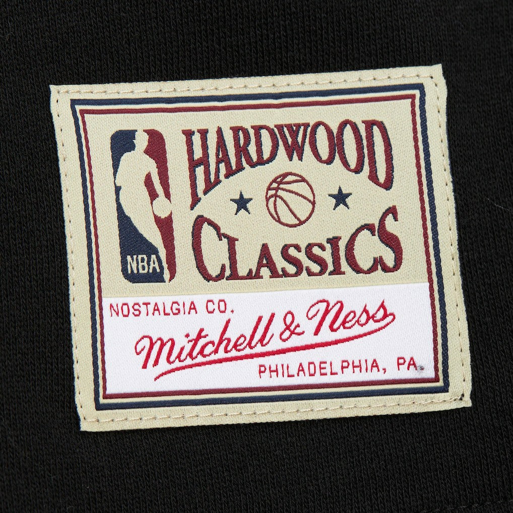 Chicago Bulls Women's Hardwood Classics Cropped Pullover Hoodie - Black online