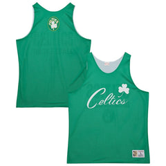 Boston Celtics Hardwood Classics Reversible Mesh Practice Jersey - Kelly Green/White cheap