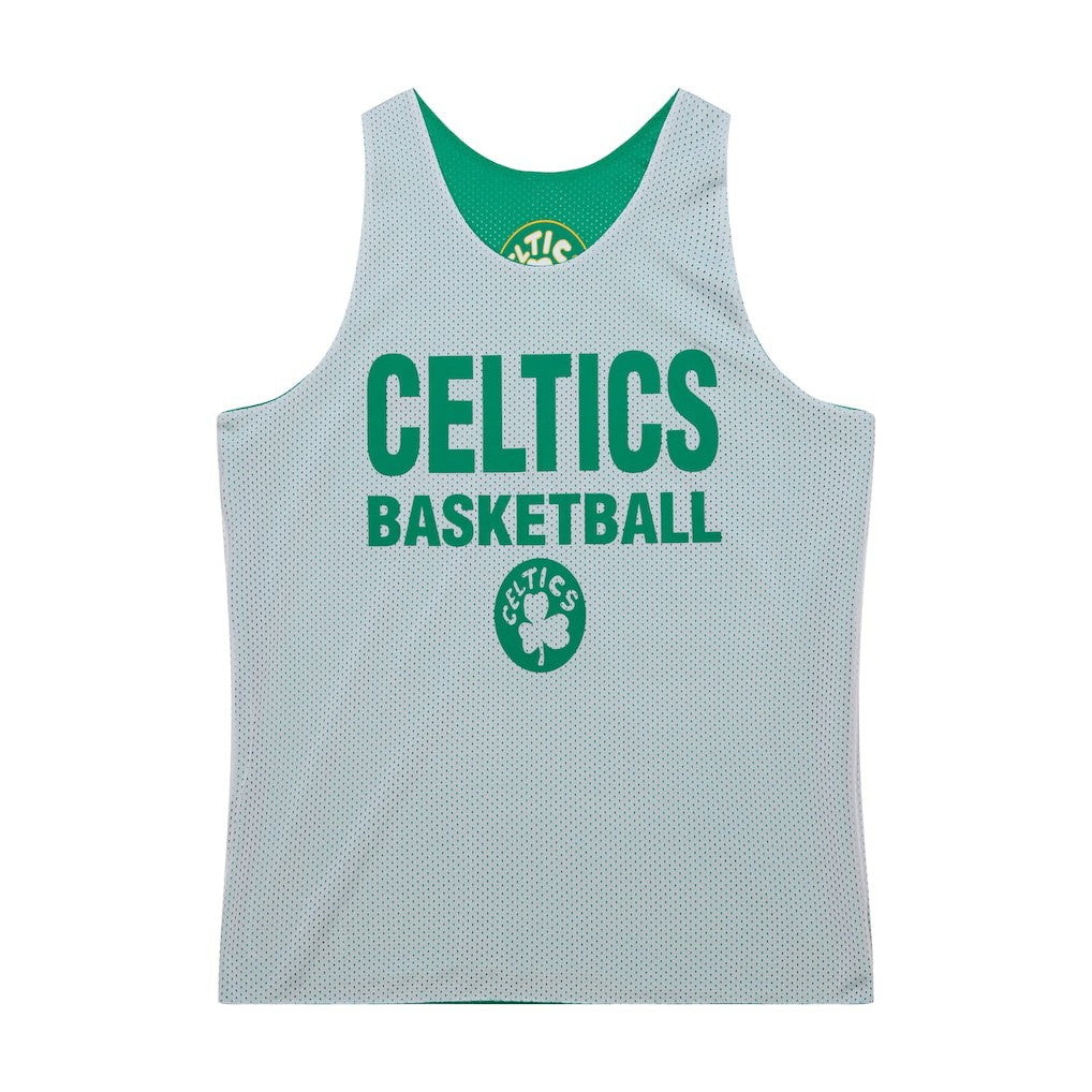 Boston Celtics Hardwood Classics Reversible Mesh Practice Jersey - Kelly Green/White cheap
