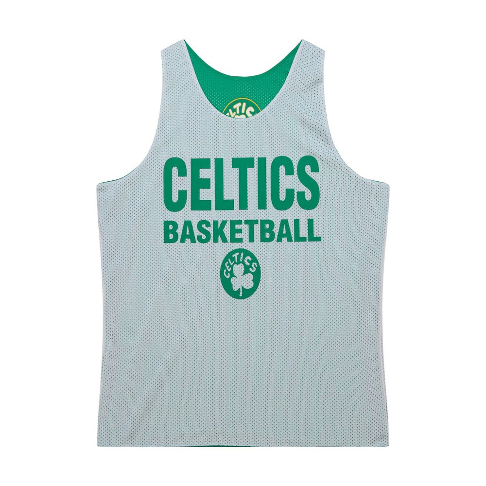 Boston Celtics Hardwood Classics Reversible Mesh Practice Jersey - Kelly Green/White cheap