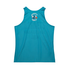 Charlotte Hornets Hardwood Classics Reversible Mesh Practice Jersey - Teal/White cheap