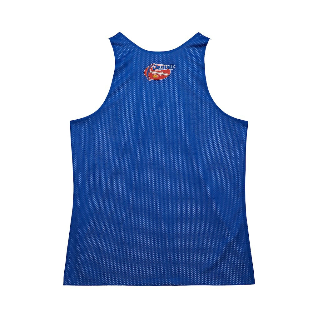 Denver Nuggets Hardwood Classics Reversible Mesh Practice Jersey sale - Royal/White discount