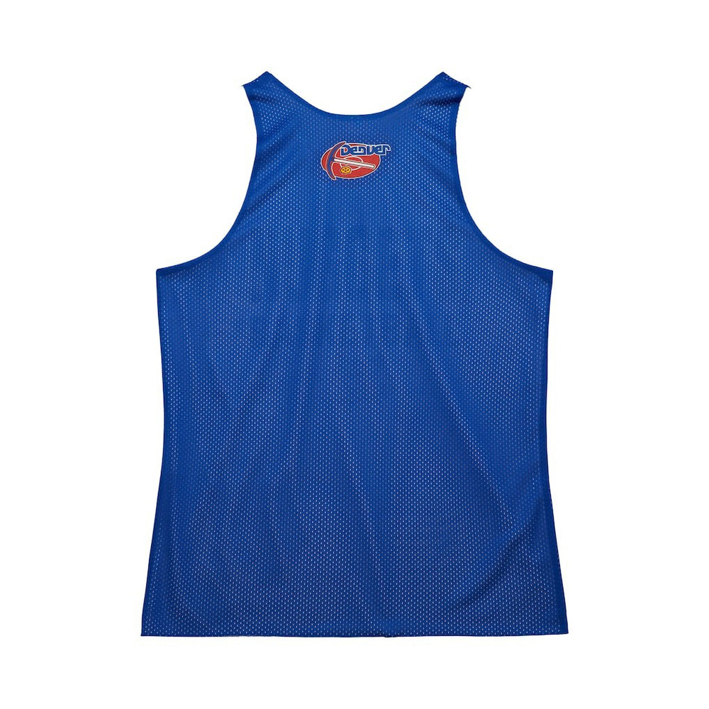 Denver Nuggets Hardwood Classics Reversible Mesh Practice Jersey sale - Royal/White discount
