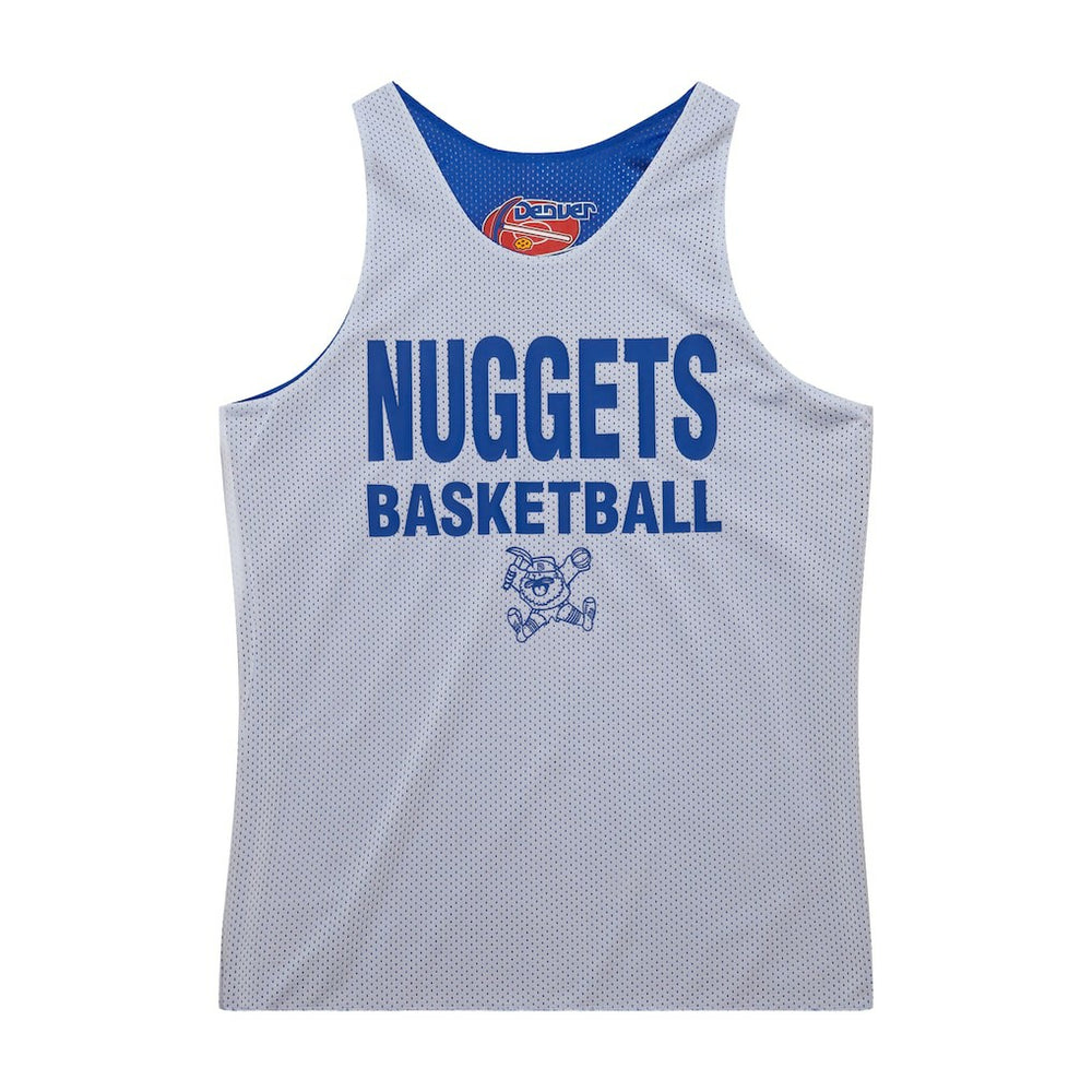 Denver Nuggets Hardwood Classics Reversible Mesh Practice Jersey sale - Royal/White discount