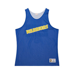 Golden State Warriors Hardwood Classics Reversible Mesh Practice Jersey sale - Royal/White cheap