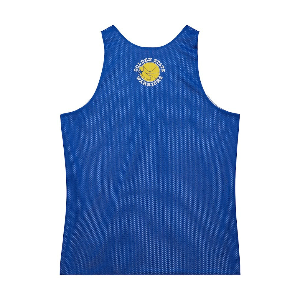 Golden State Warriors Hardwood Classics Reversible Mesh Practice Jersey sale - Royal/White cheap