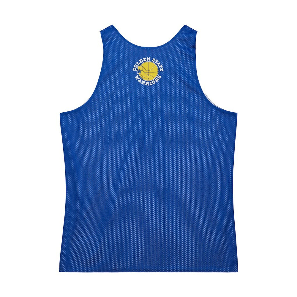 Golden State Warriors Hardwood Classics Reversible Mesh Practice Jersey sale - Royal/White cheap
