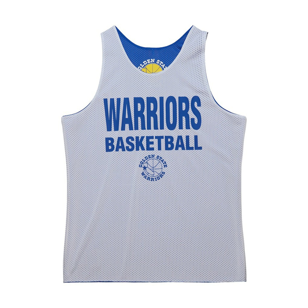 Golden State Warriors Hardwood Classics Reversible Mesh Practice Jersey sale - Royal/White cheap