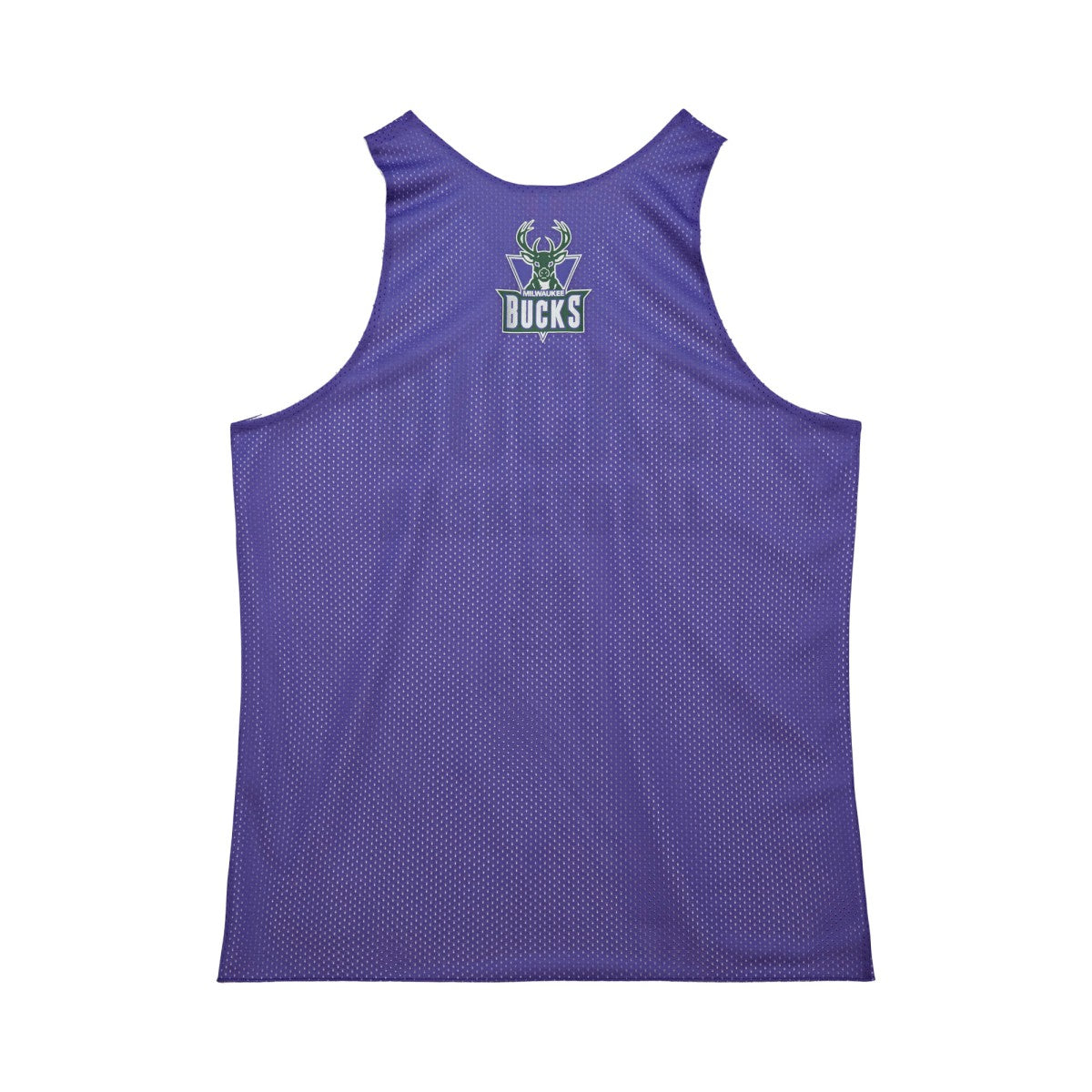 Milwaukee Bucks Hardwood Classics Reversible Mesh Practice Jersey - Purple/White on sale