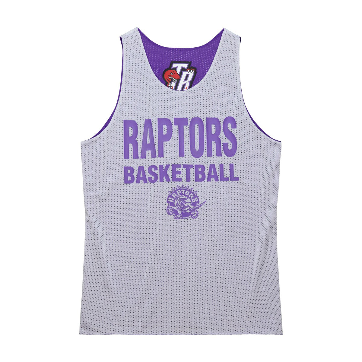 Toronto Raptors Hardwood Classics Reversible Mesh Practice Jersey - Purple/White shop