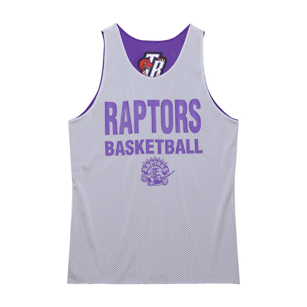 Toronto Raptors Hardwood Classics Reversible Mesh Practice Jersey - Purple/White shop