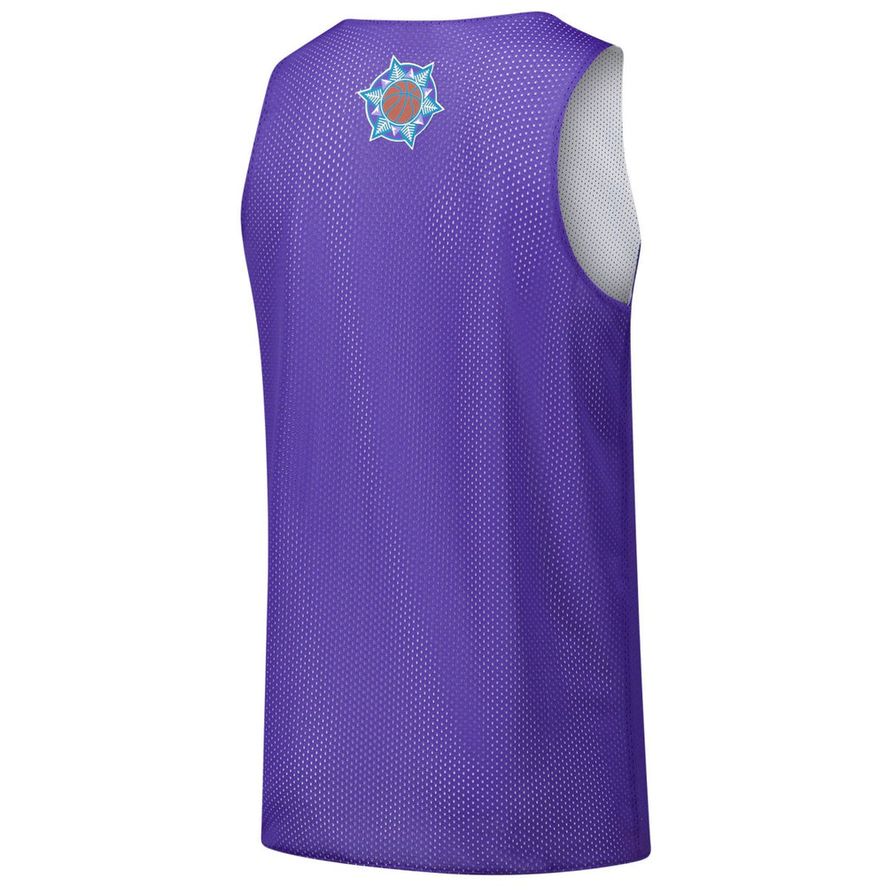 Utah Jazz Hardwood Classics Reversible Mesh Practice Jersey - Purple for sale
