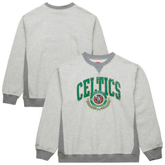 Boston Celtics Vintage Logo Pullover Sweatshirt - Heather Gray online