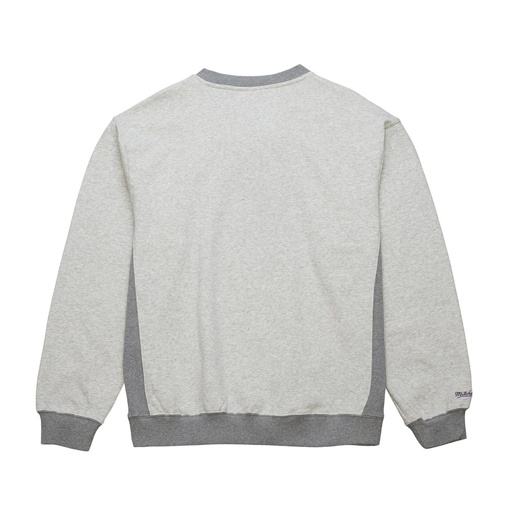 Los Angeles Lakers Vintage Logo Pullover Sweatshirt - Heather Gray outlet