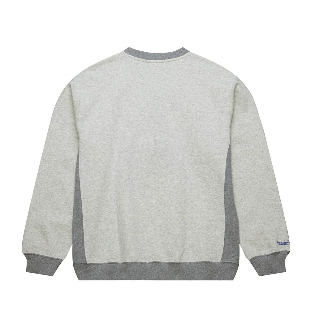 Philadelphia 76ers Vintage Logo Pullover Sweatshirt - Heather Gray outlet