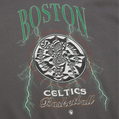 Boston Celtics Women's Hardwood Classics Lightweight Pullover Sweatshirt - Charcoal discount