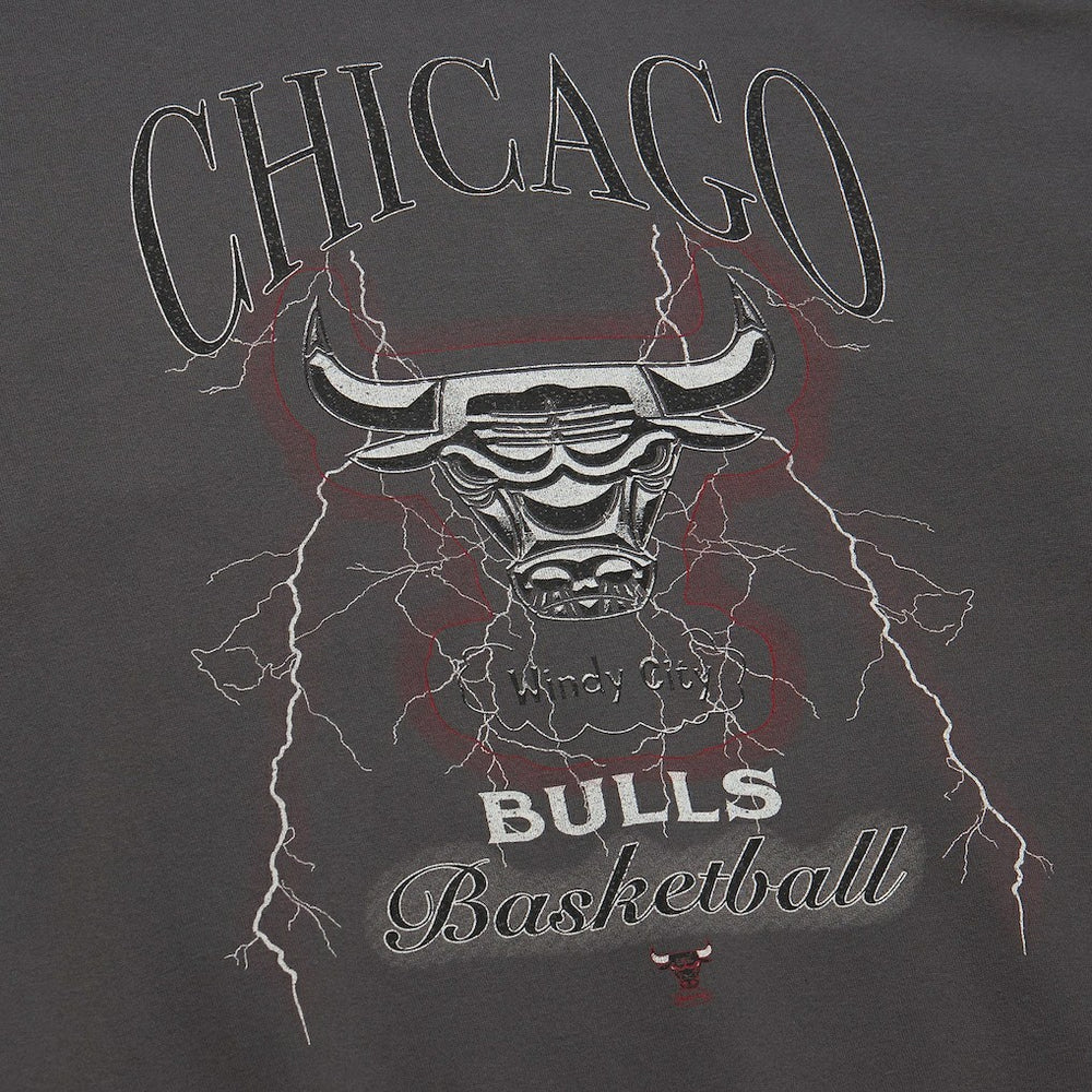 Chicago Bulls Women's Hardwood Classics Lightweight Pullover Sweatshirt - Charcoal sale