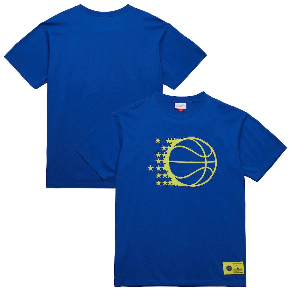 Orlando Magic Hardwood Classics Neon Nights Premium T-Shirt - Blue outlet
