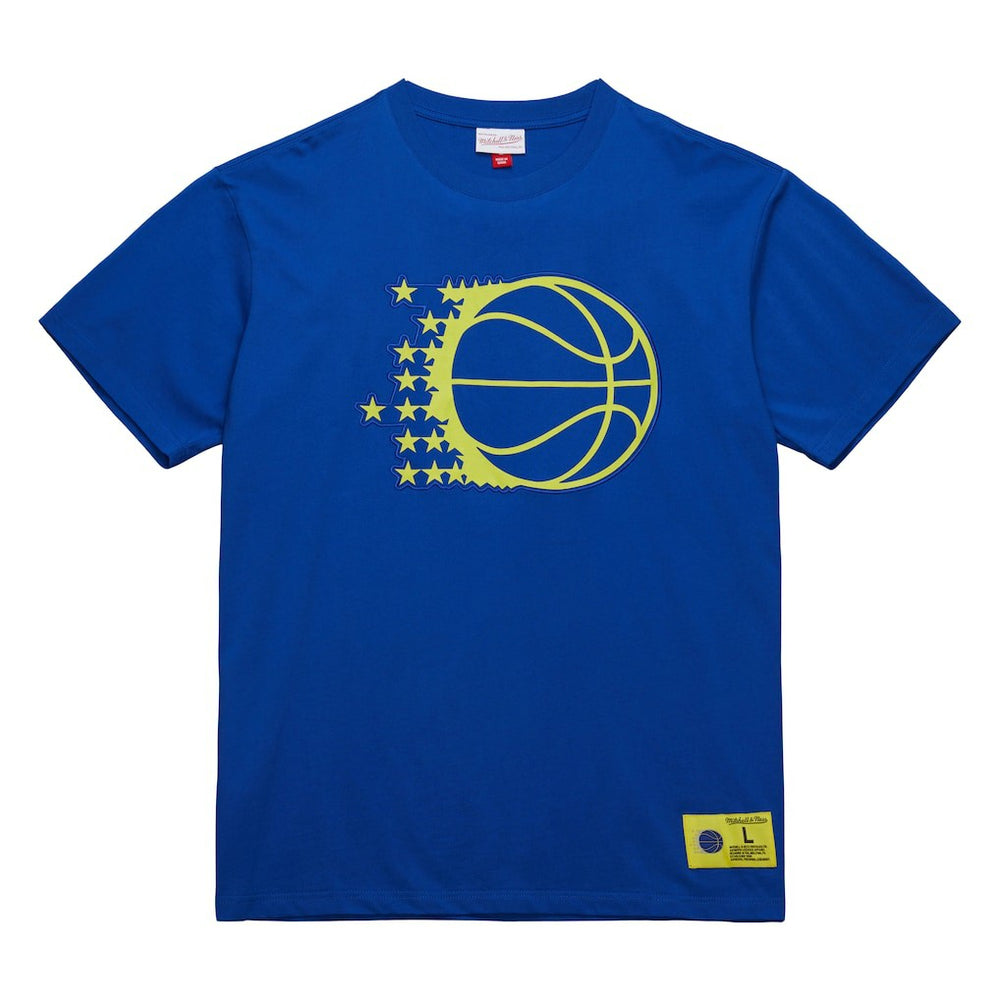 Orlando Magic Hardwood Classics Neon Nights Premium T-Shirt - Blue outlet