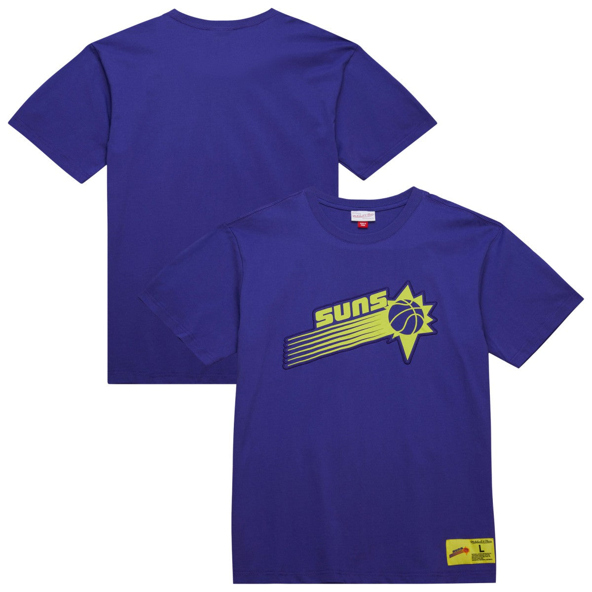 Phoenix Suns Hardwood Classics Neon Nights Premium T-Shirt - Purple online