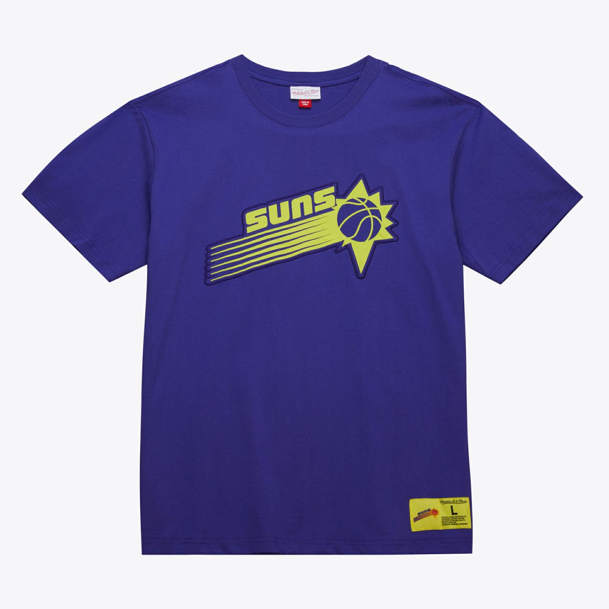 Phoenix Suns Hardwood Classics Neon Nights Premium T-Shirt - Purple online