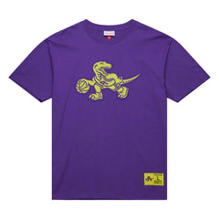 Toronto Raptors Hardwood Classics Neon Nights Premium T-Shirt - Raptors Purple sale
