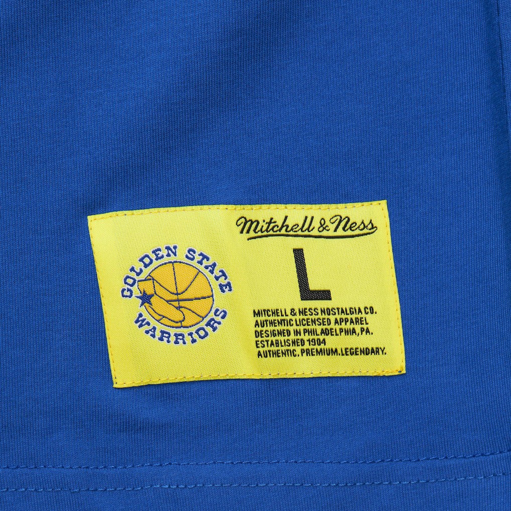 Golden State Warriors Hardwood Classics Neon Nights Premium T-Shirt sale - Royal discount