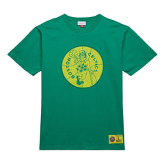 Boston Celtics Hardwood Classics Neon Nights Premium T-Shirt - Kelly Green on sale