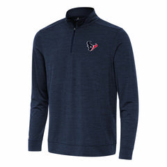 Houston Texans Antigua Bright Quarter-Zip Top - Heather Navy online