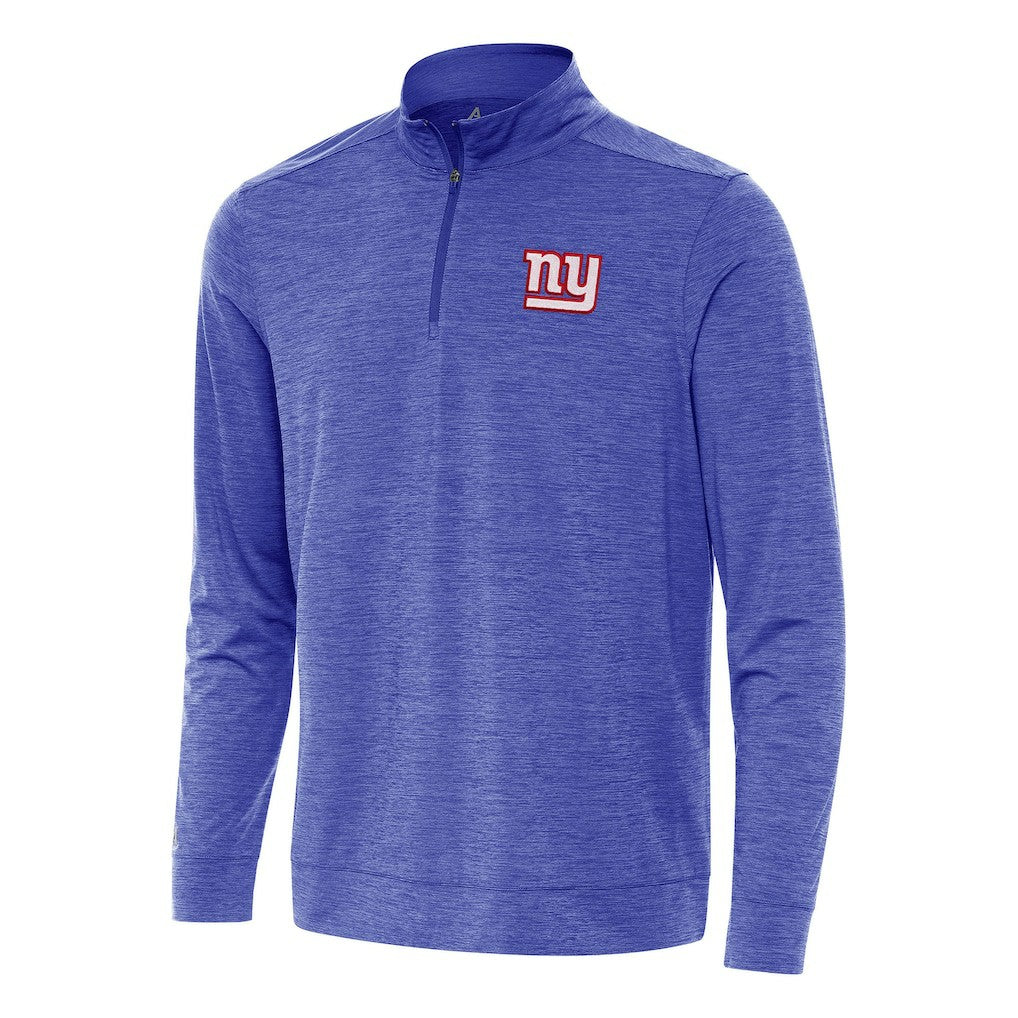 New York Giants Antigua Bright Quarter-Zip Top - Heather Royal outlet