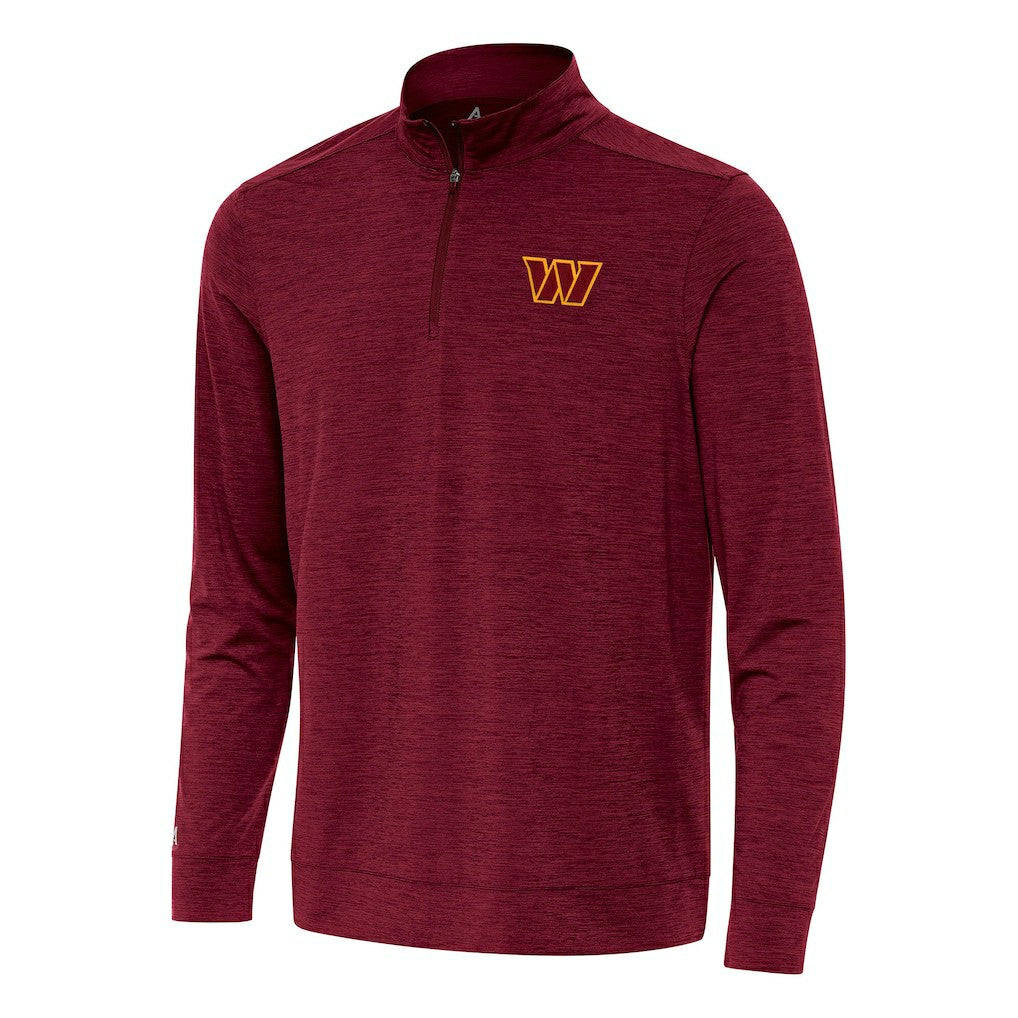 Washington Commanders Antigua Bright Quarter-Zip Top - Burgundy discount