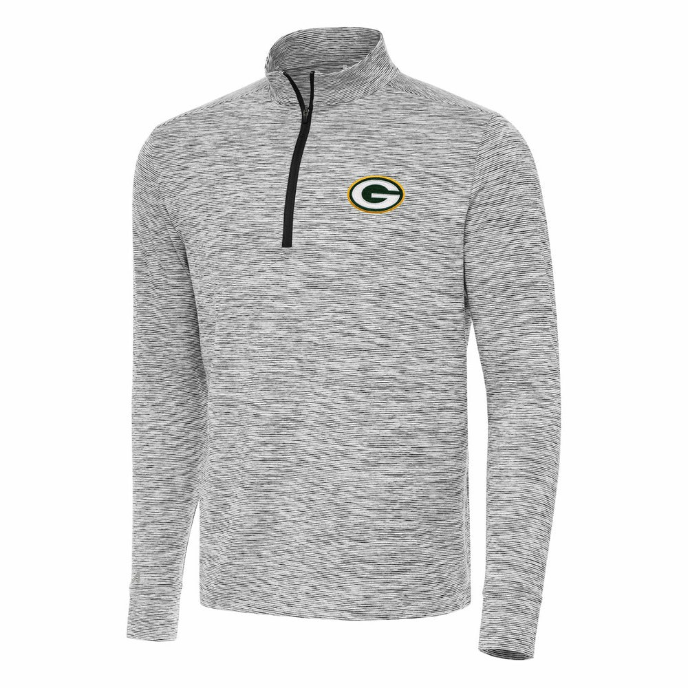 Green Bay Packers Antigua Cause Quarter-Zip Top - Charcoal discount
