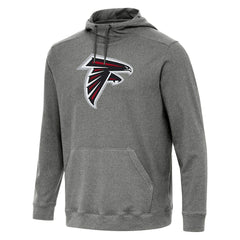 Atlanta Falcons Antigua Cloud Pullover Hoodie - Heather Black online