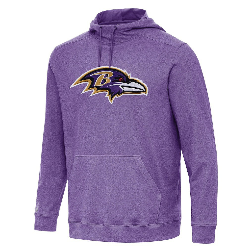 Baltimore Ravens Antigua Cloud Pullover Hoodie - Heather Purple online