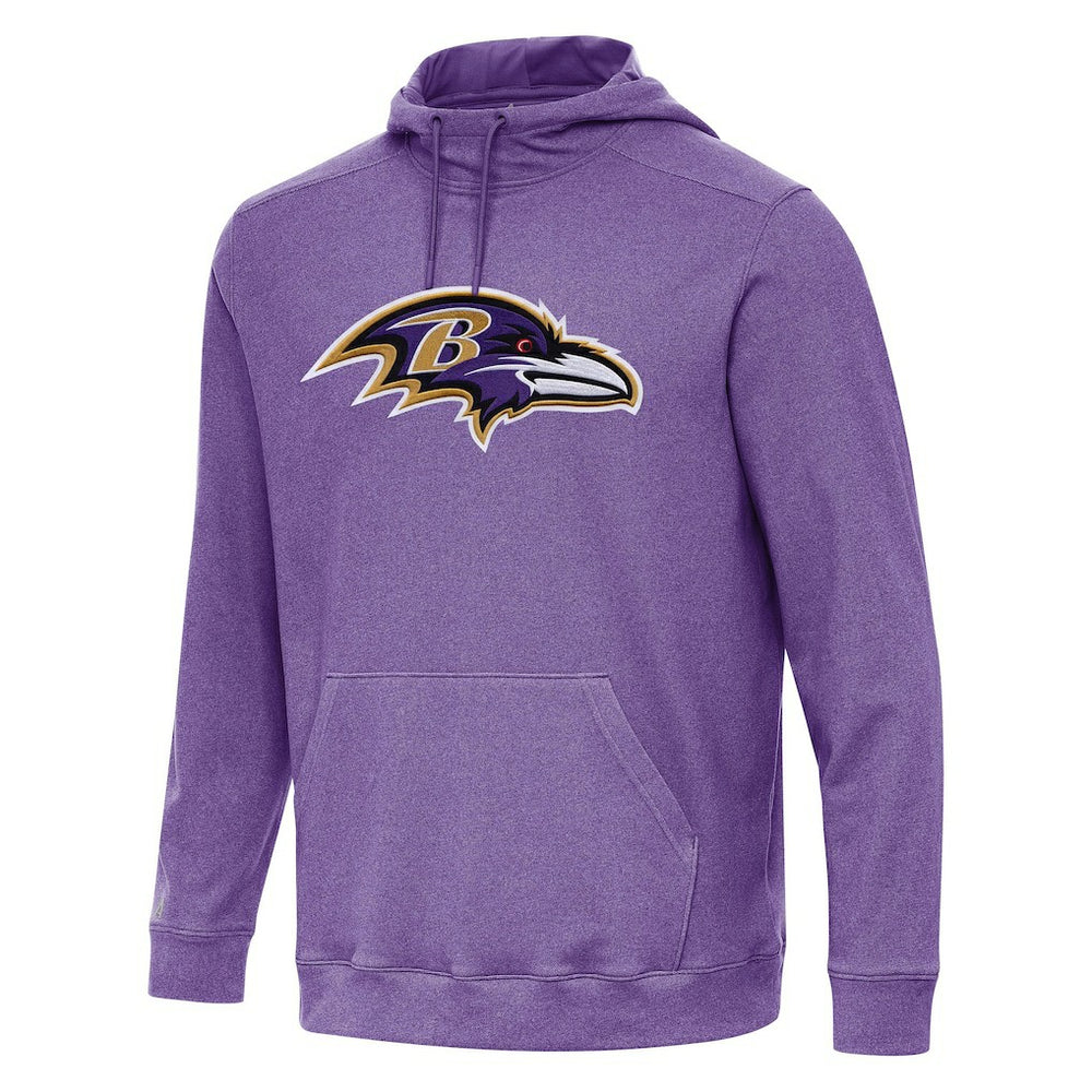 Baltimore Ravens Antigua Cloud Pullover Hoodie - Heather Purple online